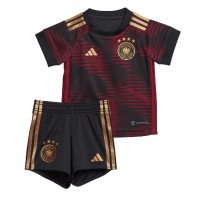 Fotballdrakt Barn Tyskland Bortedraktsett VM 2022 Kortermet (+ Korte bukser)
